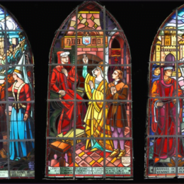 Les Vitraux et L’histoire de Jeanne d’Arc